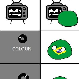 Brazil Empire Ball Polandball Amino