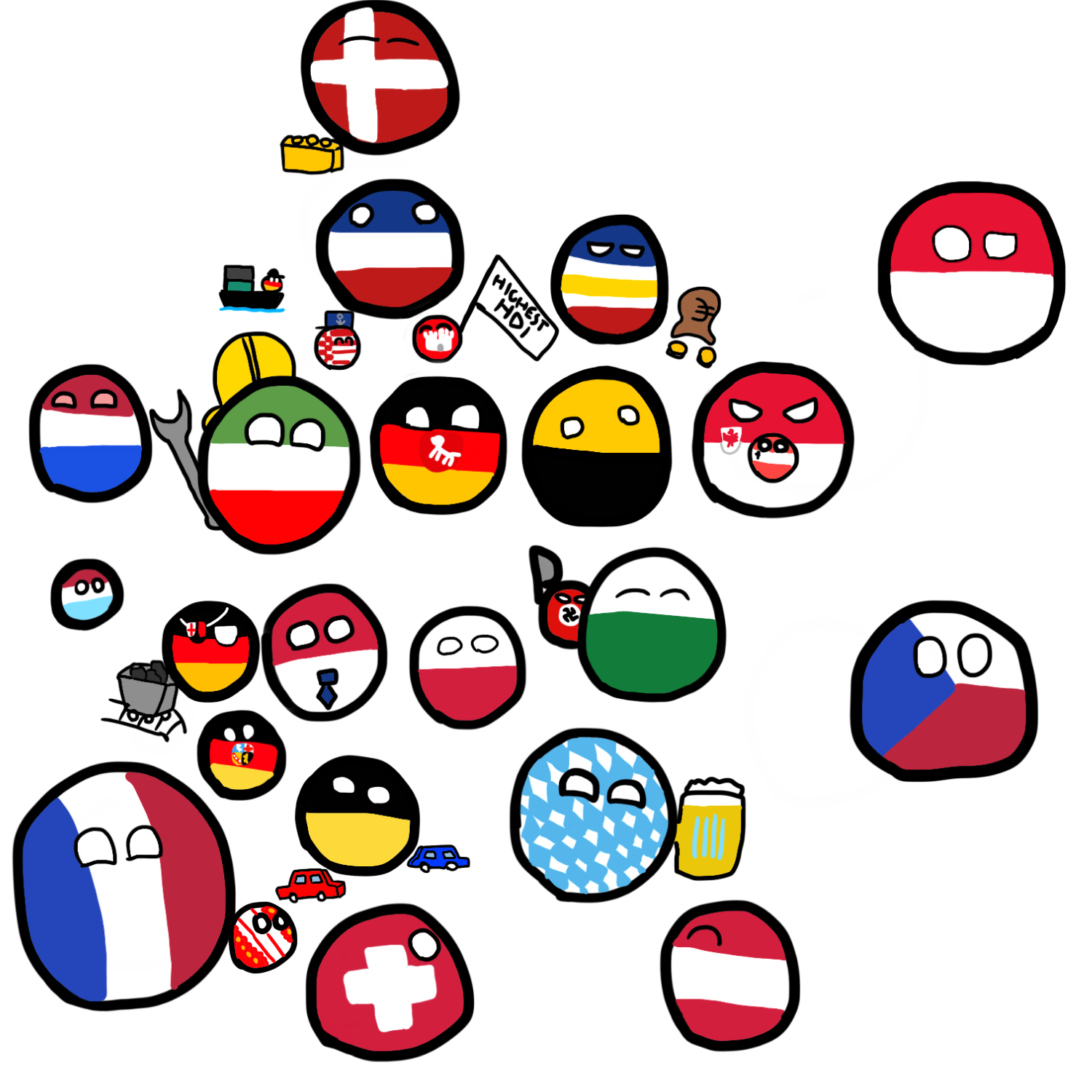 Brandenburgball | Polandball Wiki | Fandom