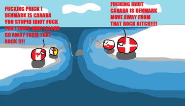 Canada and Denmark fight over a rock