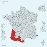 New Map of France Signed by Spain