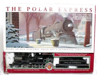 bachmann north pole express train set