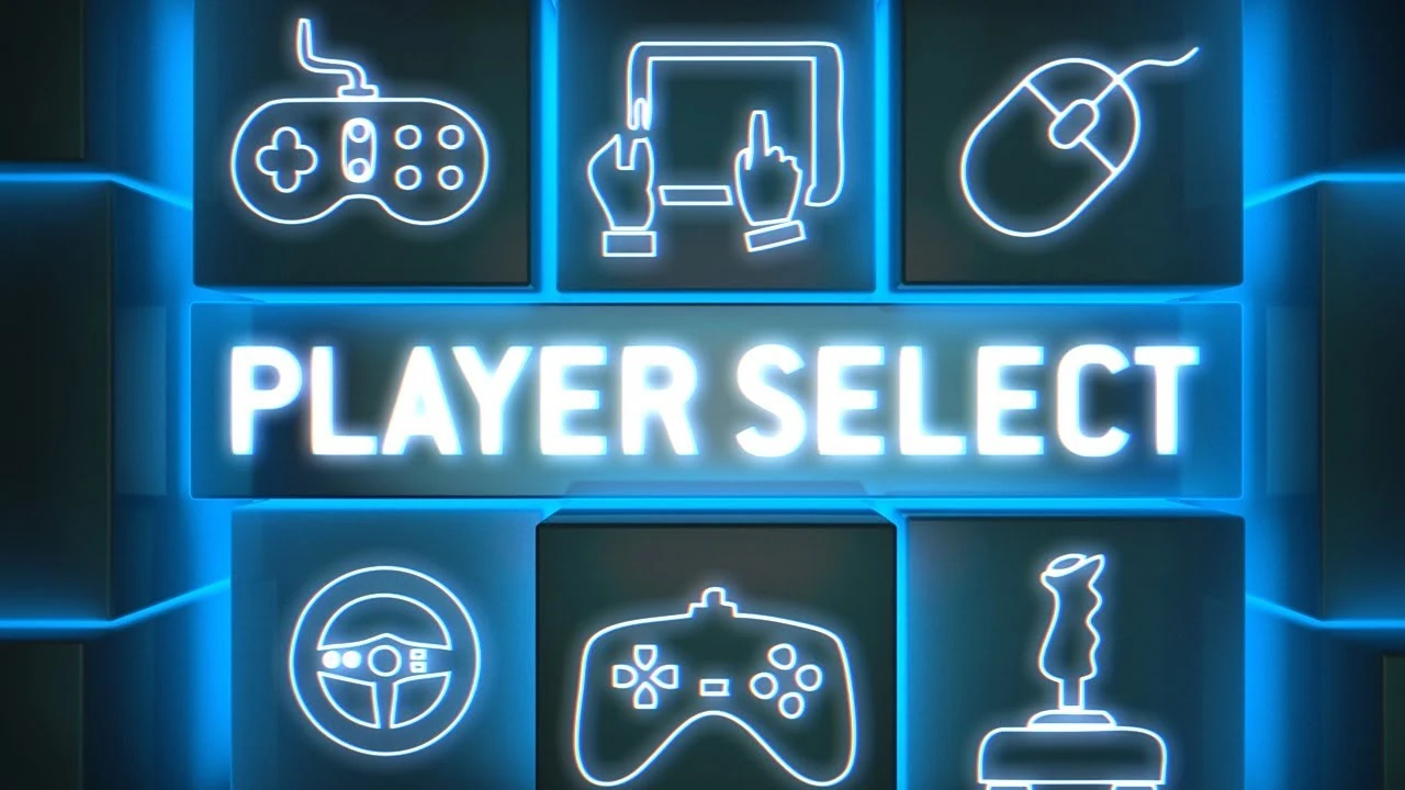 Player selector. Select player.