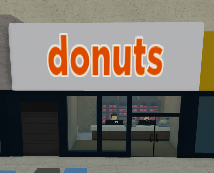 Donuts Store Policesim Nyc On Roblox Wiki Fandom - police nypd font roblox