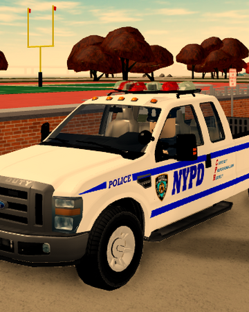 Ford F Series Super Duty Pickup Policesim Nyc On Roblox Wiki Fandom - nypd esu patrol top roblox