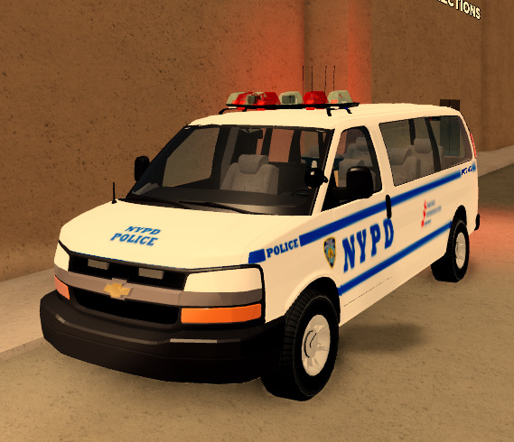 Chevrolet Express Police Transport Policesim Nyc On Roblox Wiki Fandom - police taser roblox