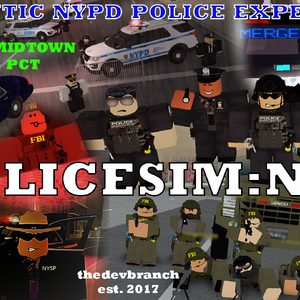 Policesim Nyc On Roblox Wiki Fandom - roblox uncopylocked train simulator t shirt roblox free