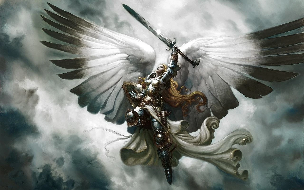 Image - Warrior angel badass tough angle sword of hd-wallpaper-1151037