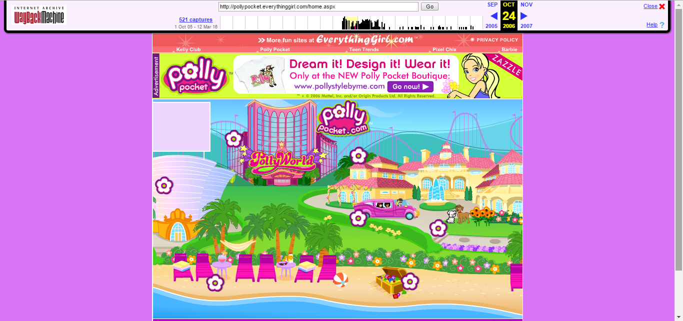 polly pocket game old