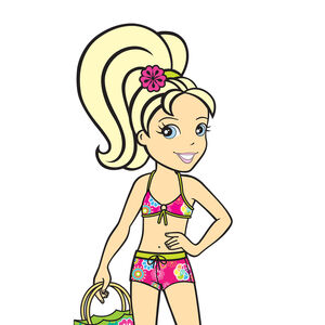 blonde polly pocket