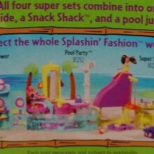 polly pocket splashin fashion pool party