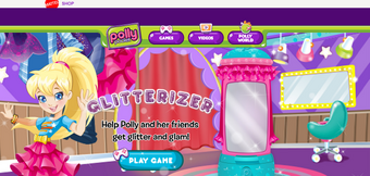 polly pocket room makeover game