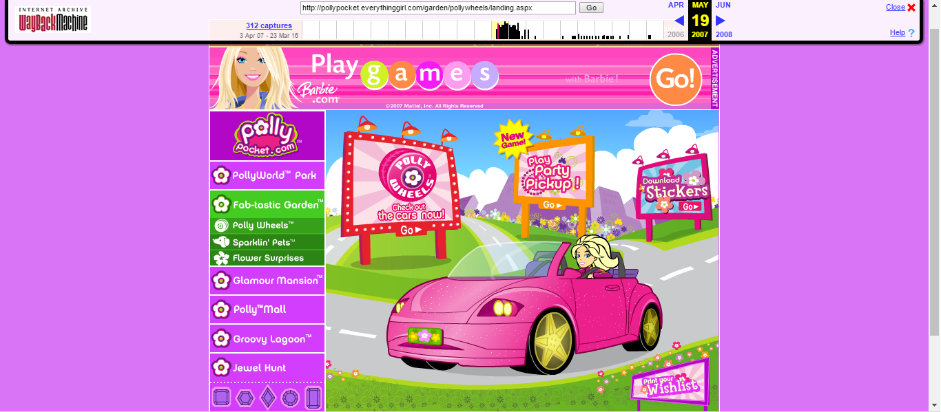 Image Polly Pocket website 2007 Polly Wheels screen.png Polly