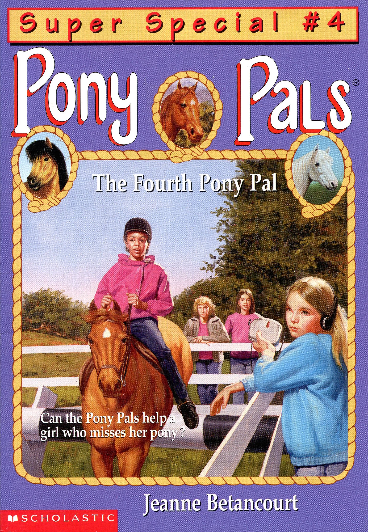 The Fourth Pony Pal Pony Pals By Jeanne Betancourt Wiki Fandom