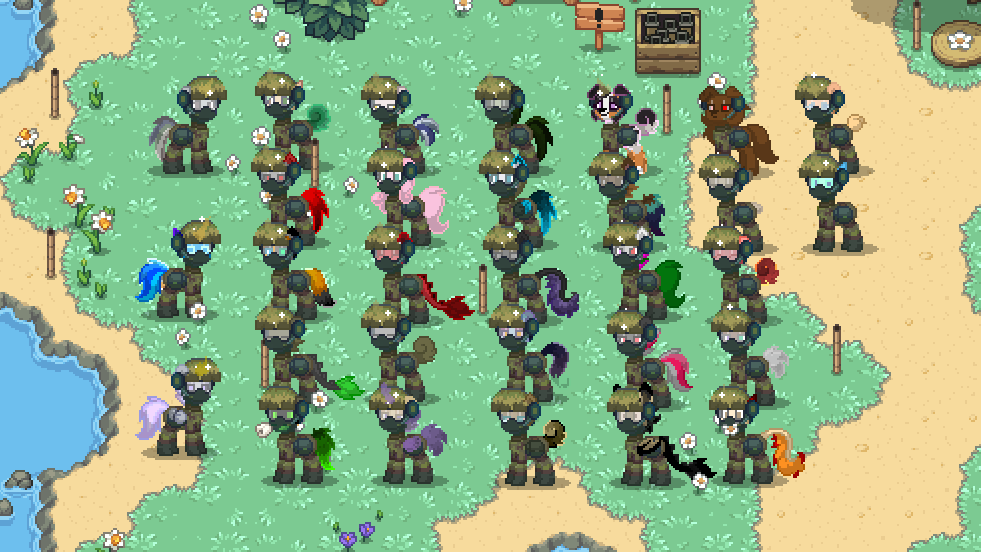 pony town commands s