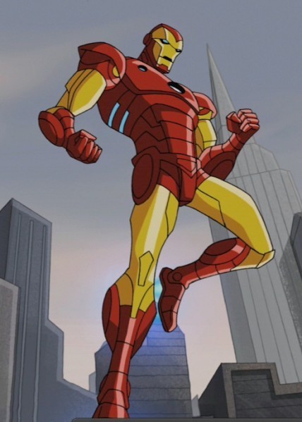 Iron Man Cartoon<br/>