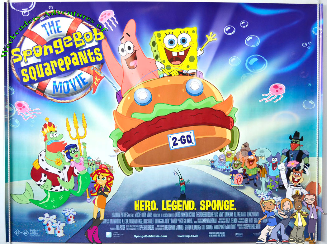 Tino's Adventures of The SpongeBob SquarePants Movie | Pooh's