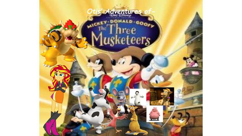 Image Otis Adventures Of Mickey Donald Goofy The Three Musketeers Poster Poohs 