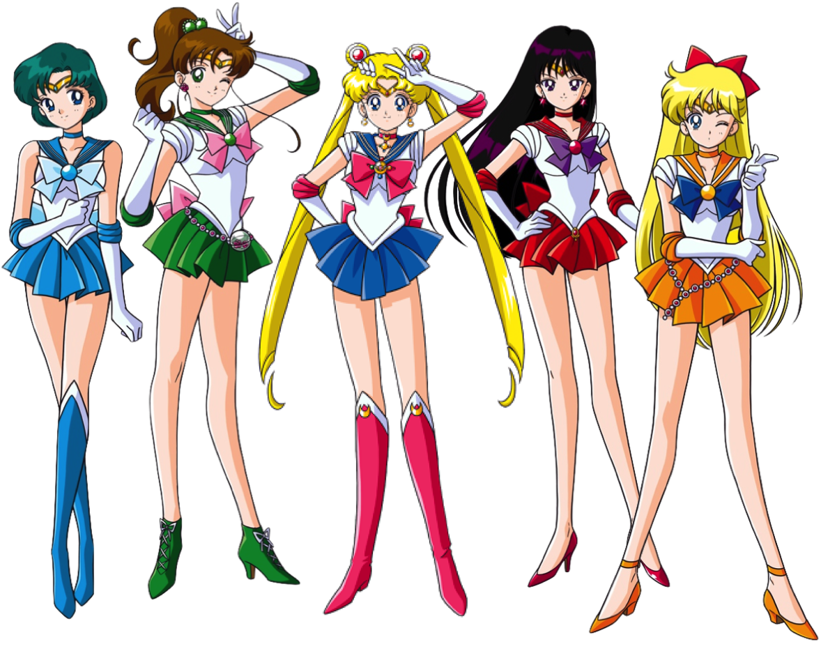 All Sailor Moon Scouts 