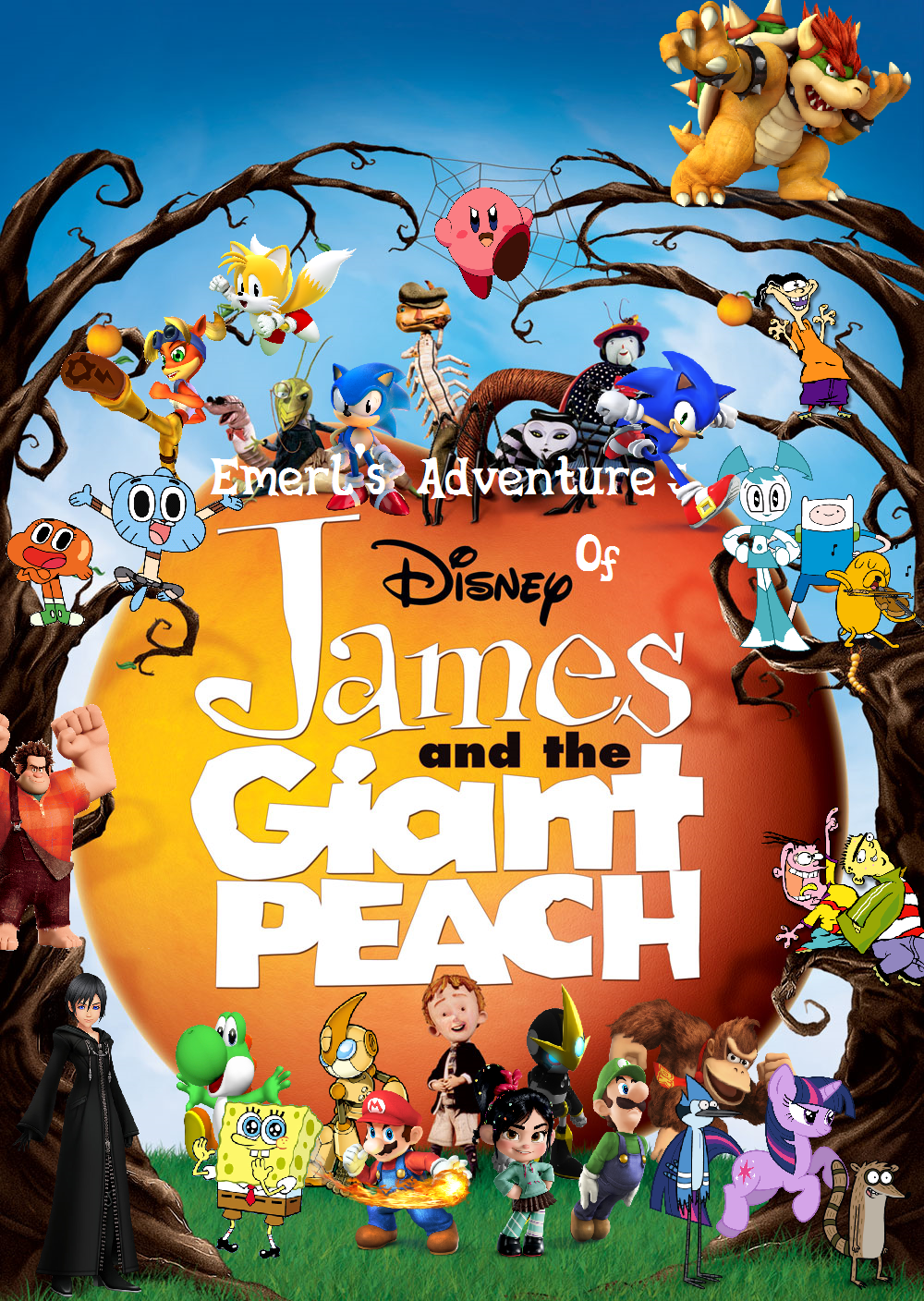 Emerl's Adventure's Of James & The Giant Peach | Pooh's Adventures Wiki