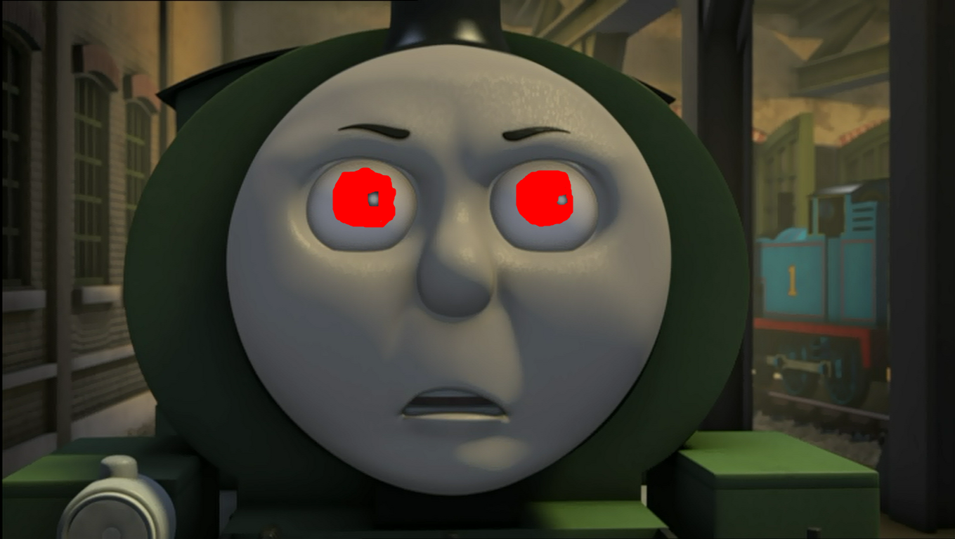 Thomas And Friends Percy Sad Face