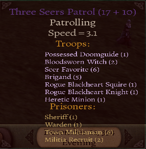 Three Seers Patrol