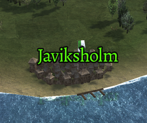 Javiksholm Map