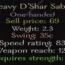 Heavy D Shar Sabre Prophesy Of Pendor 3 Wiki Fandom