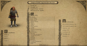 Empire Noble Legionnaire Recruit (profile)