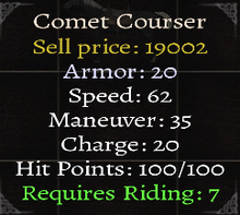Comet Courser