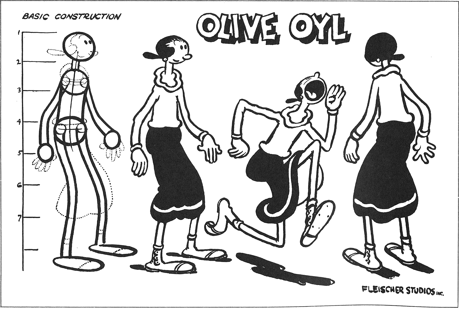 Image Olive Oyl design.jpg Popeye the Sailorpedia FANDOM powered