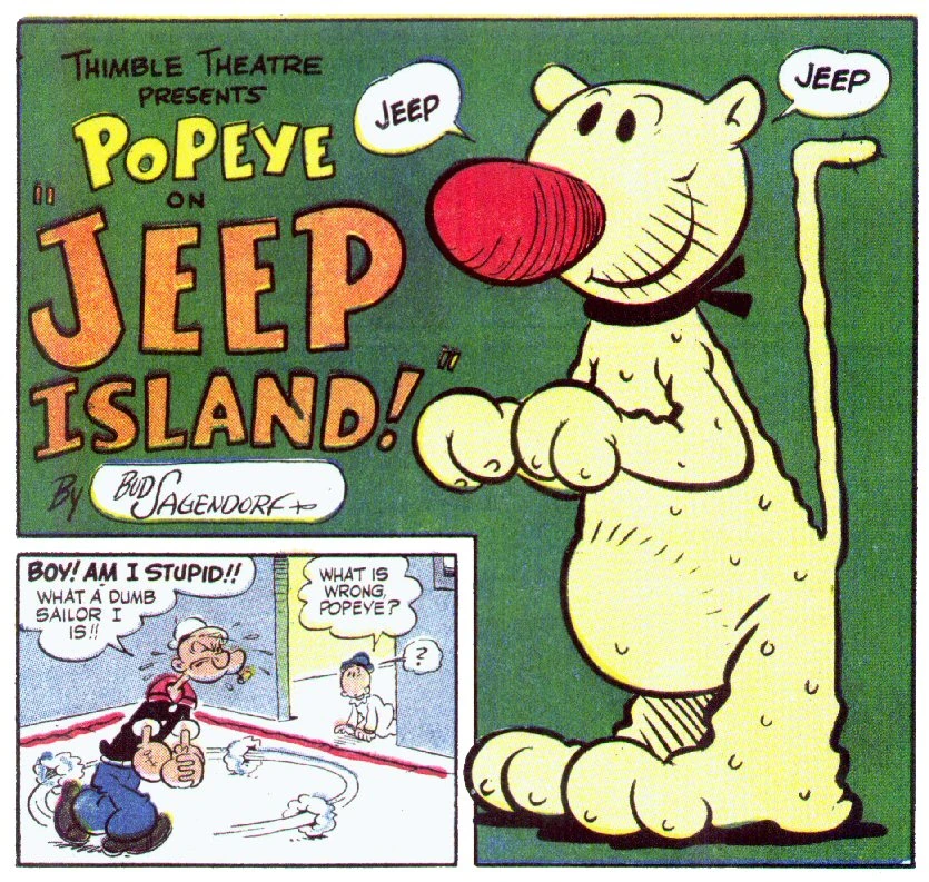 Jeep Island! Popeye the Sailorpedia Fandom