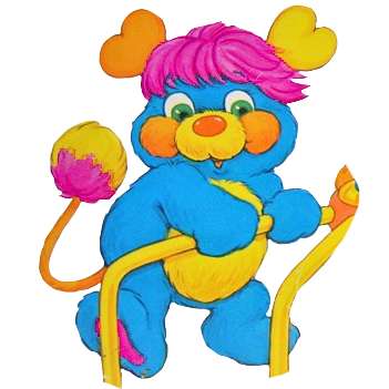Figurine Popples T.C.F.C. - Pince P.C. (années 80) - Collection