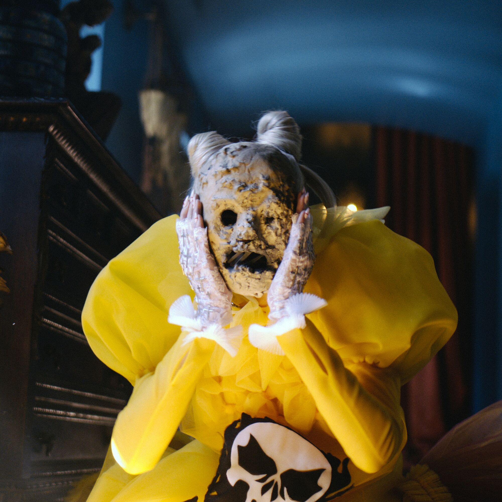 Scary Mask Poppy Wiki Fandom Powered By Wikia - creepy doll roblox music video