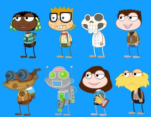image cast of characters from cj s dream png poptropica wiki