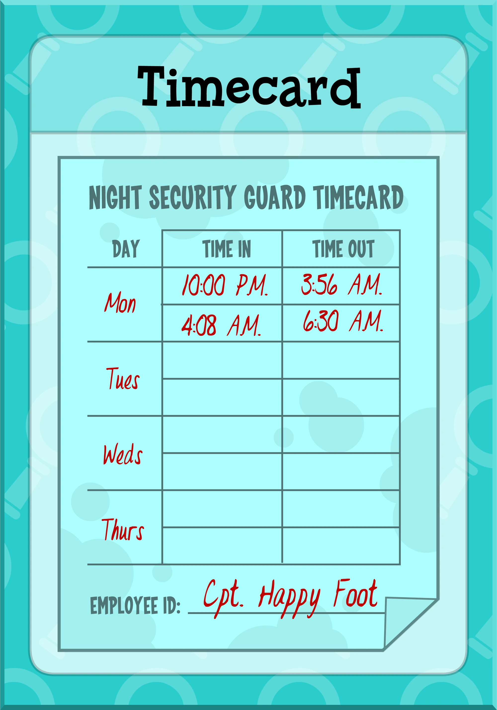 Timecard Poptropica Wiki Fandom