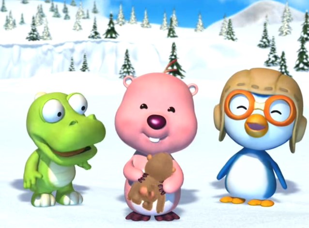 pororo and friends sing a song