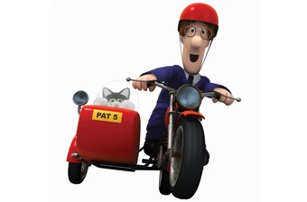 postman pat motorbike