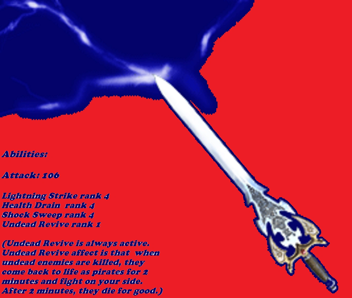 Image Lightning Blade.PNG Gamers Fanon Wiki FANDOM powered by Wikia
