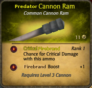 Predator Cannon Ram