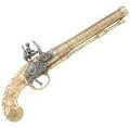 Richard's golden Italian pistol