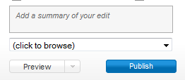 Standard edit summaries