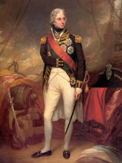 Image result for lord nelson portrait