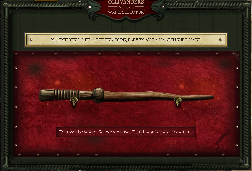 hagrid's wand in umbrella