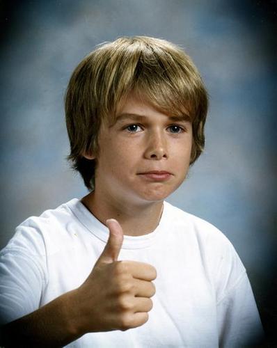 Image result for sarcastic thumbs up kid