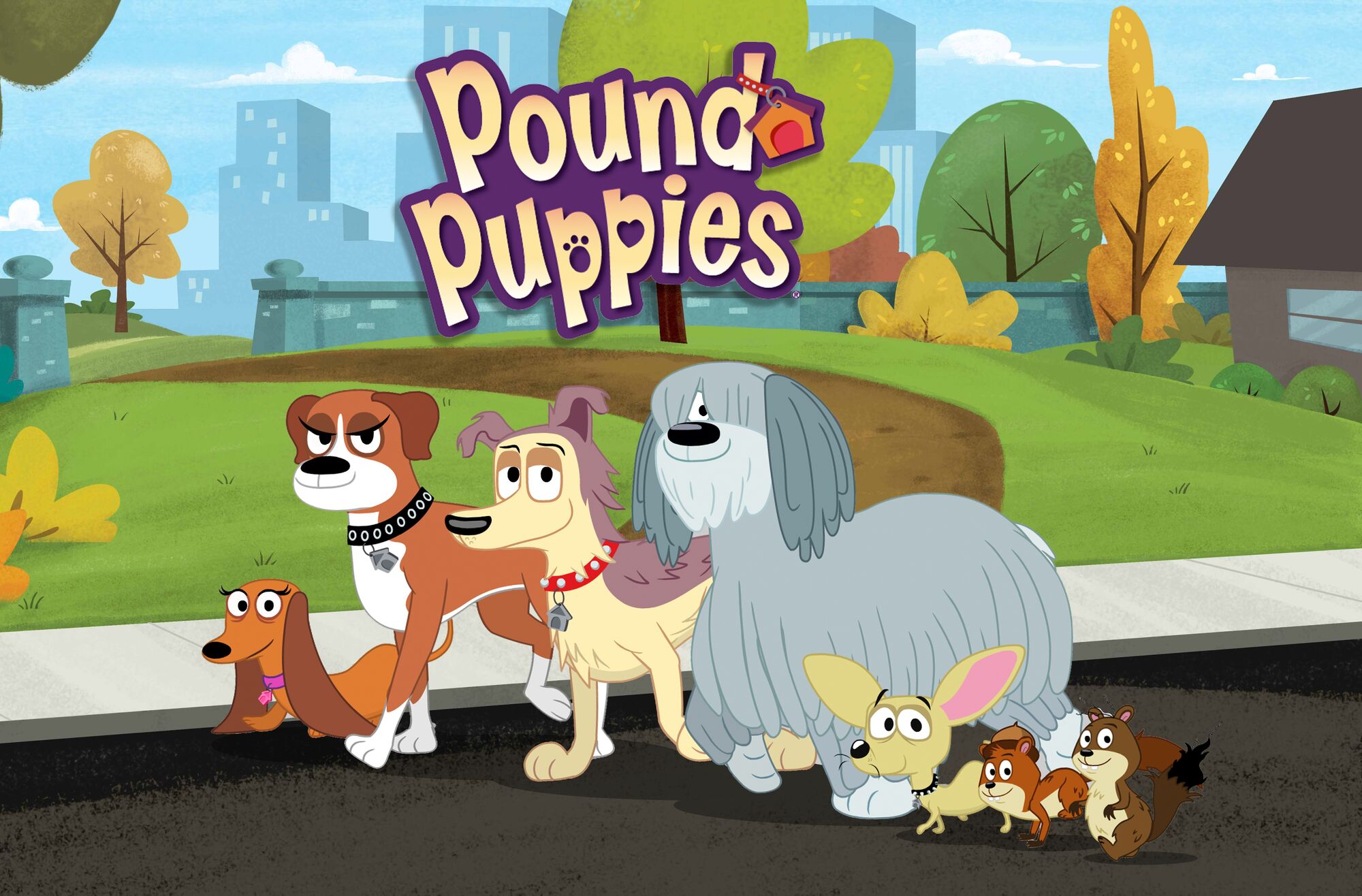 strudel coloring page online pound puppies