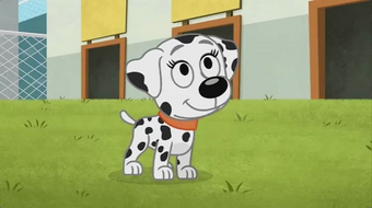 Funny Pound Puppies Dalmatian