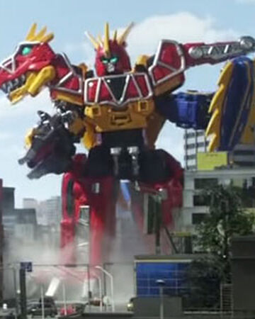 power rangers dino charge para zord