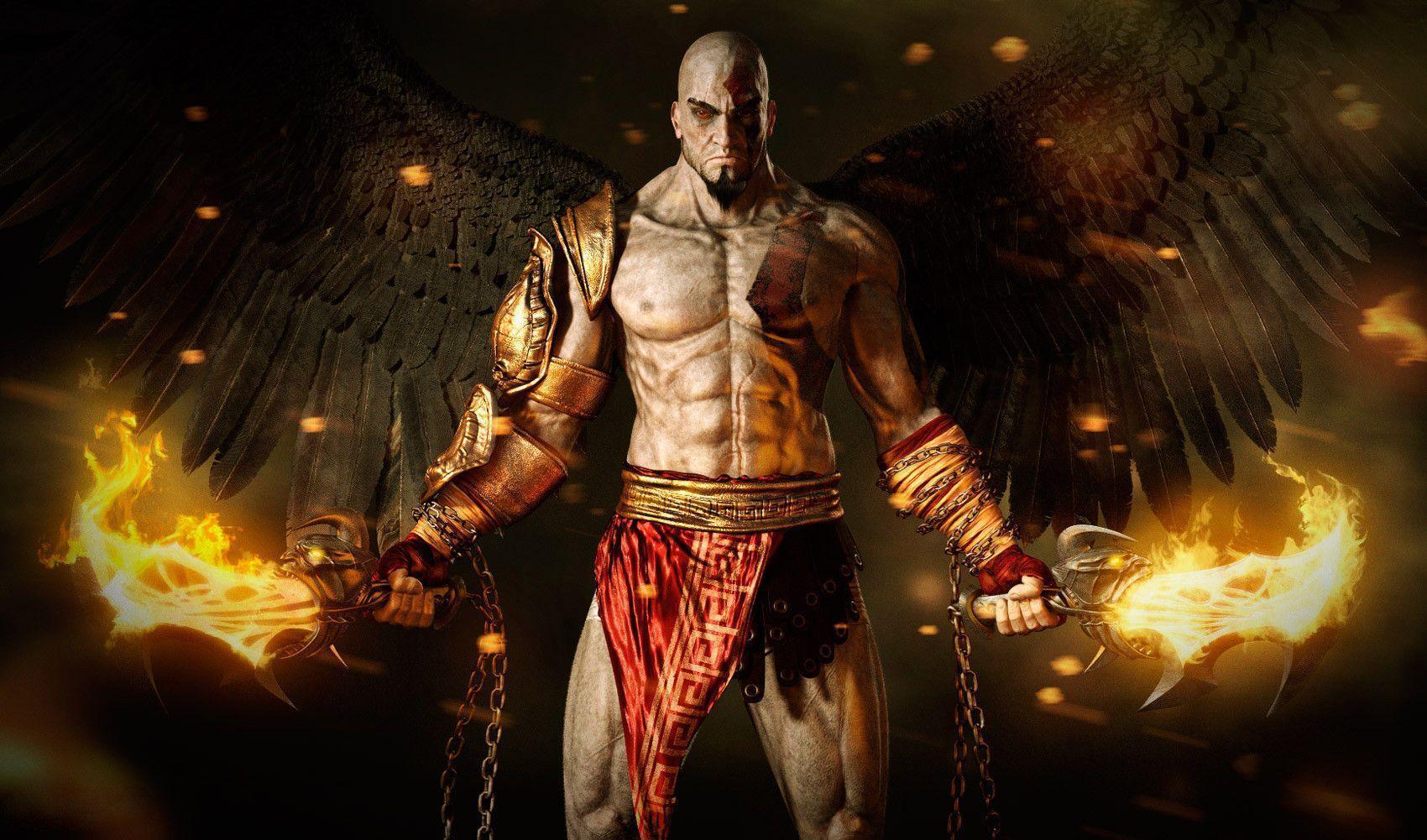 Resultado de imagen para kratos wallpaper