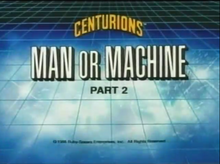 Man or Machine PART 2 - Title Card