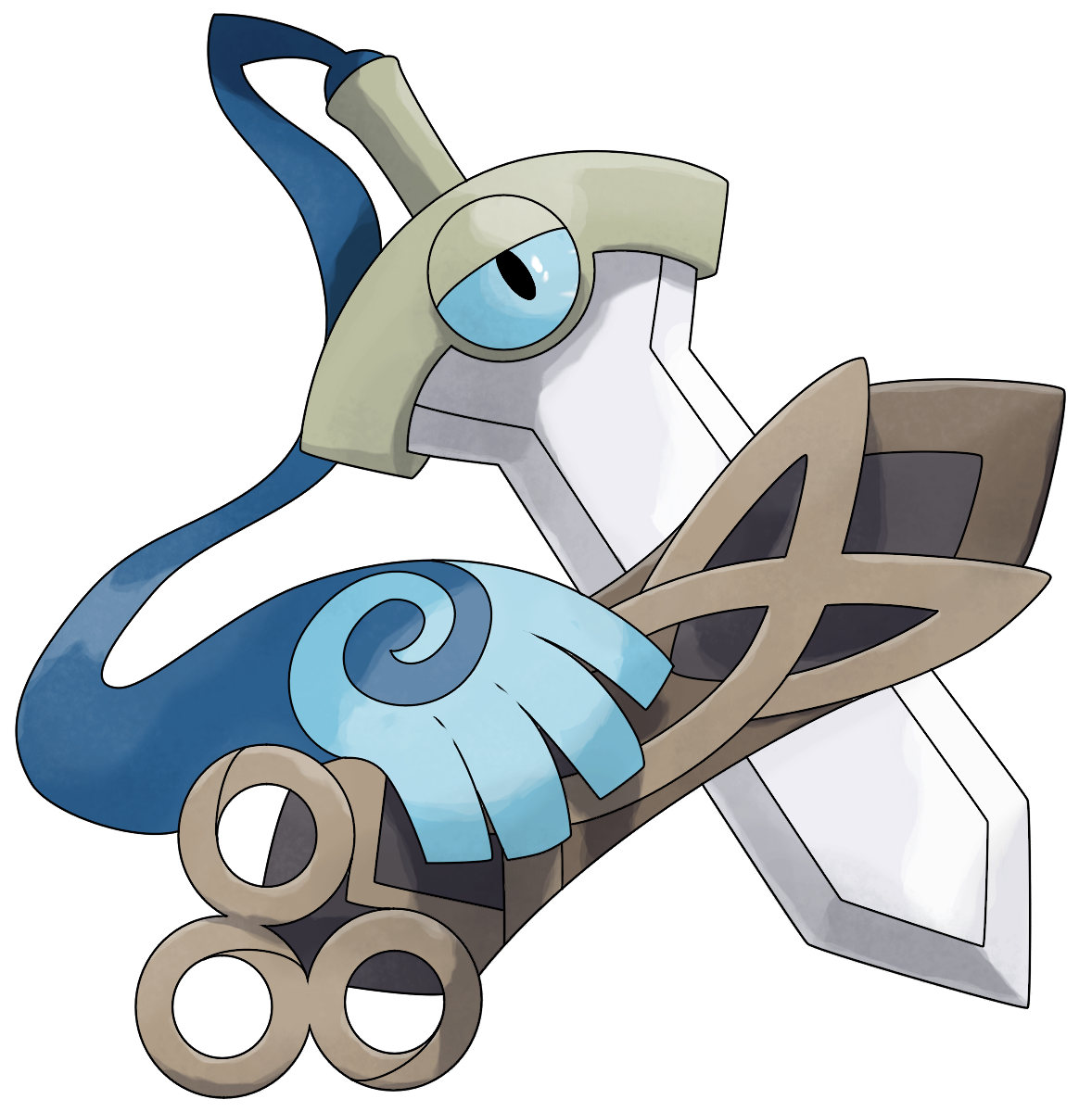 honedge coloring page png pokemon